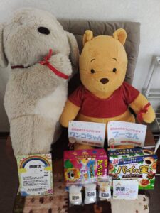 ワンコちゃん＆プーさん帰宅後写真