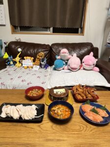 ぴんしゃ様＆はなちゃん帰宅後写真1
