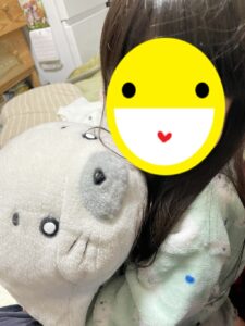 ごまちゃん帰宅後写真