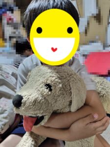 わんわん様帰宅後写真