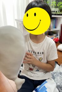 くじら様帰宅後写真1