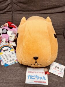 カピちゃん帰宅後写真