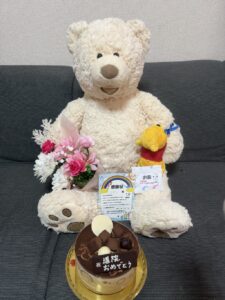 くまこ様帰宅後写真