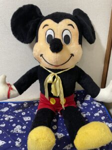 ミッキーマウス様帰宅後写真