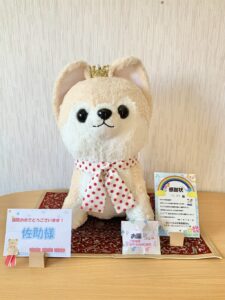 佐助様帰宅後写真