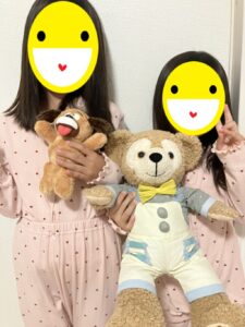 くまタソ様帰宅後写真