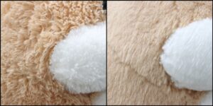 ハムちゃん毛並みふわふわ