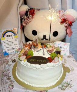 こっちゃん帰宅後写真