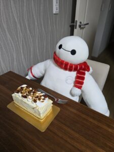 ベイマックス様帰宅後写真