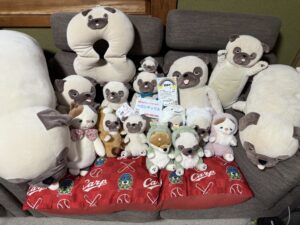 ペロンチョくん帰宅後写真