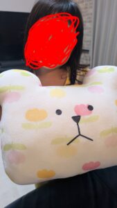 くまさん帰宅後写真