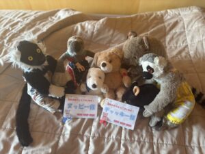 チャッキー様&ヌッピー様帰宅後写真