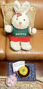Berta de ウサギさん帰宅後写真