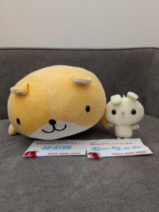 はむ様＆むーちゃん帰宅後写真