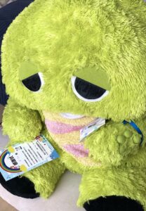 ガチャ様帰宅後写真