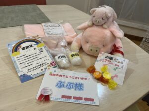 ぶぶ様帰宅後写真