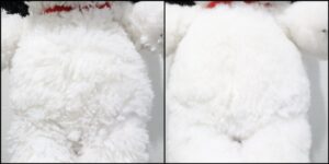 ピーちゃん毛並みふわふわ治療