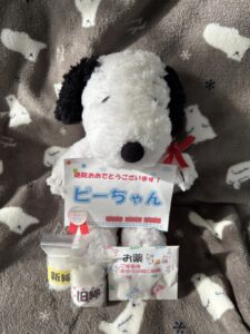 ピーちゃん帰宅後写真