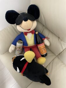 ミッキーさん帰宅後写真