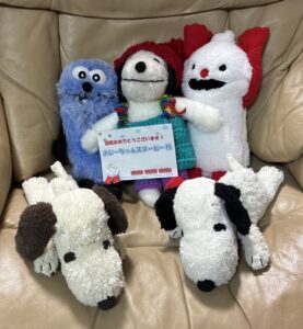 おじーちゃんスヌーピー様帰宅後写真