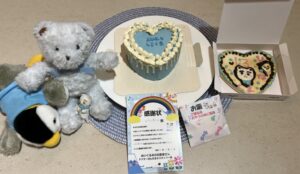 しろくまくん帰宅後写真