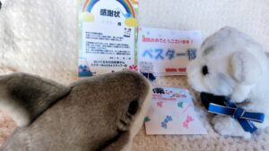 ベスター様帰宅後写真