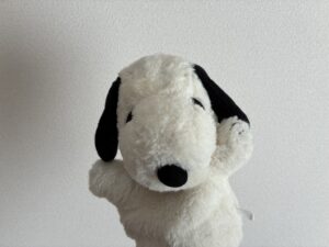 スヌーピー様帰宅後写真