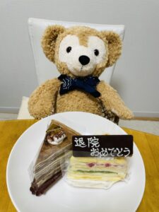 ししょう様帰宅後写真