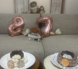 ハナ様帰宅後写真