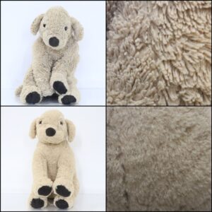 IKEAのわんこ(ゴールデンレトリーバー)の毛並ふわふわ治療