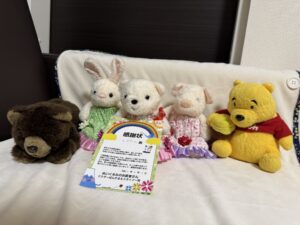 しろたん様帰宅後写真