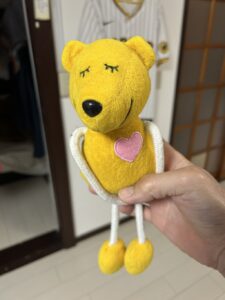 きつねさん帰宅後写真
