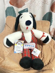 スヌちゃん帰宅後写真
