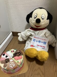 ミッキー様帰宅後写真