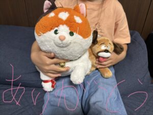モチ様帰宅後写真