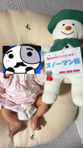 スノーマン様帰宅後写真