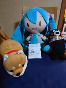 初音ミク様帰宅後写真