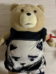 テッドたん帰宅後写真