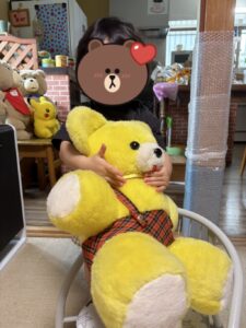 べあ様帰宅後写真