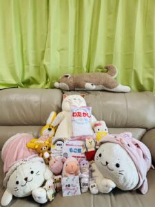 もこ様帰宅後写真