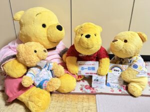 ぷーた様帰宅後写真