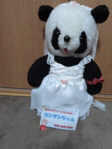 カンタンちゃん帰宅後写真