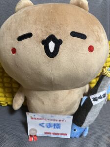 くま様帰宅後写真